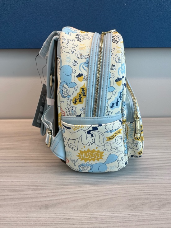 Loungefly Disney Parks Critter Chaos Sidekicks Mini Backpack w/Wallet main image 7